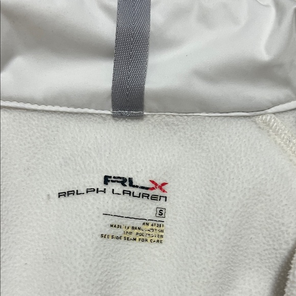 RLX Ralph Lauren Performance Golf Jacket – White – Size S - Picture 3 of 7
